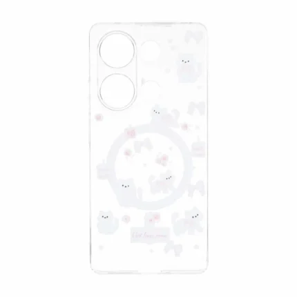 قاب Cute کریستالی طرح مگ سیف محافظ لنزدار Xiaomi Redmi Note 14S / Note 13 Pro 4G / Poco M6 Pro 4G - کد 128