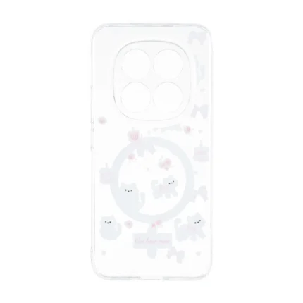 قاب Cute کریستالی طرح مگ سیف محافظ لنزدار Xiaomi Redmi Note 15 Pro 5G / Note 15 Pro Plus / Poco M8 Pro 5G - کد 135