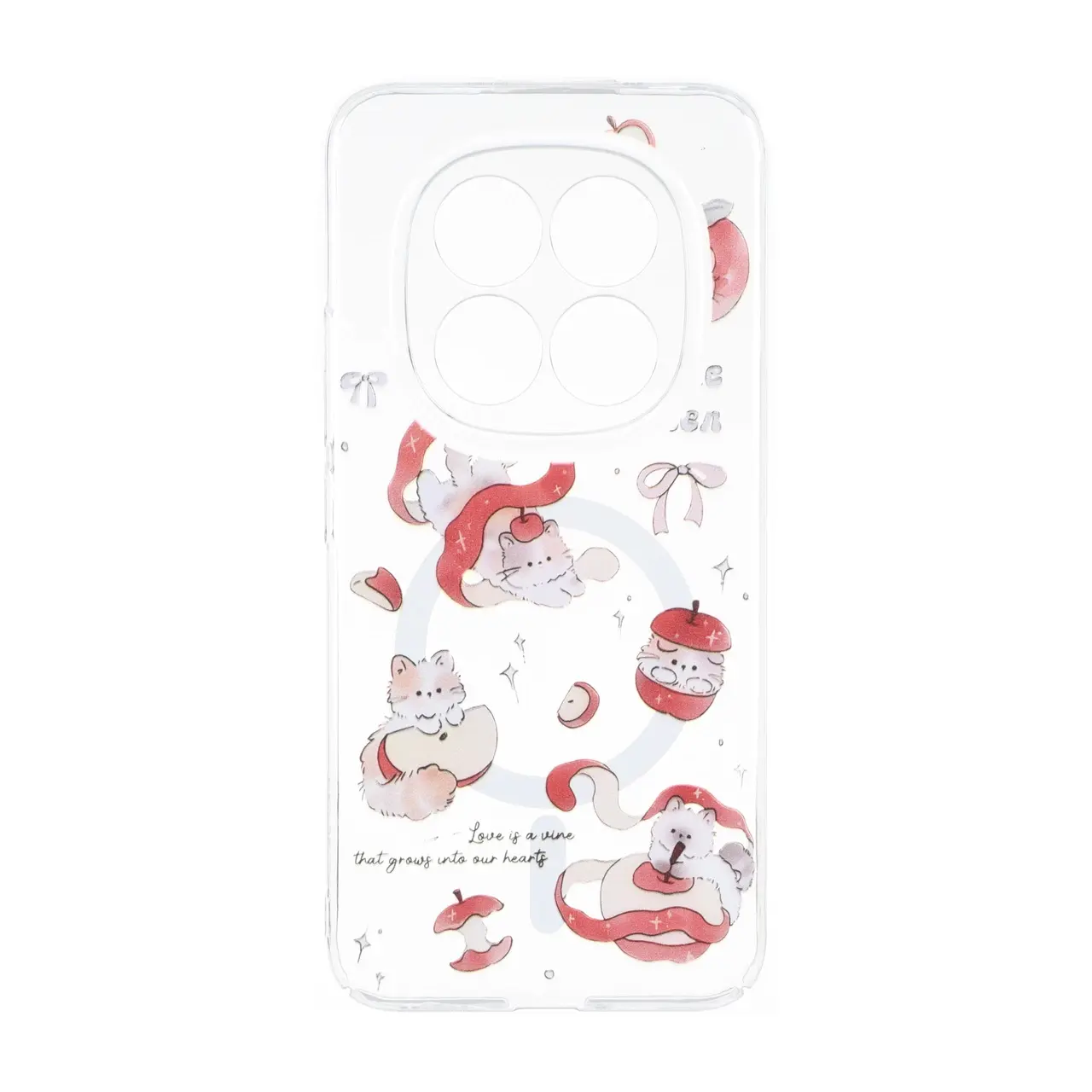 4651376 قاب Cute کریستالی طرح مگ سیف محافظ لنزدار Xiaomi Redmi Note 15 Pro 5G / Note 15 Pro Plus / Poco M8 Pro 5G - کد 139 - تصویر 1