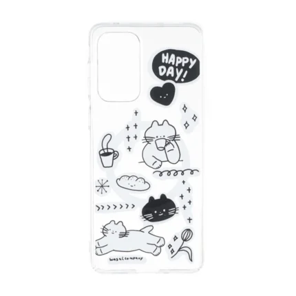 قاب Cute کریستالی طرح مگ سیف Samsung Galaxy A33 - کد 244