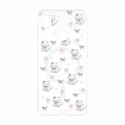 قاب Cute کریستالی طرح مگ سیف Samsung Galaxy A10s - کد 278