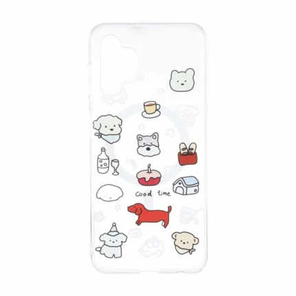 قاب Cute کریستالی طرح مگ سیف Samsung Galaxy A13 4G - کد 289
