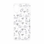 قاب Cute کریستالی طرح مگ سیف Samsung Galaxy A07 - کد 341