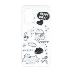 قاب Cute کریستالی طرح مگ سیف Samsung Galaxy A32 4G - کد 378