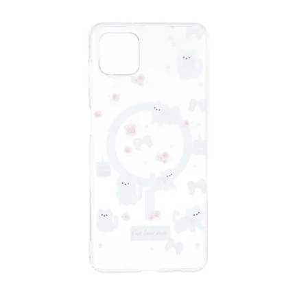 قاب Cute کریستالی طرح مگ سیف Samsung Galaxy A12 / M12 / F12 - کد 401