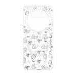 قاب Cute کریستالی طرح مگ سیف Xiaomi Redmi 14C / Redmi A3 Pro / Redmi A4 / Poco C75 - کد 452
