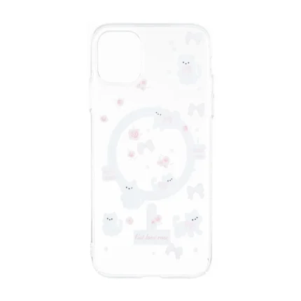 قاب Cute کریستالی طرح مگ سیف Apple iPhone 11 - کد 624