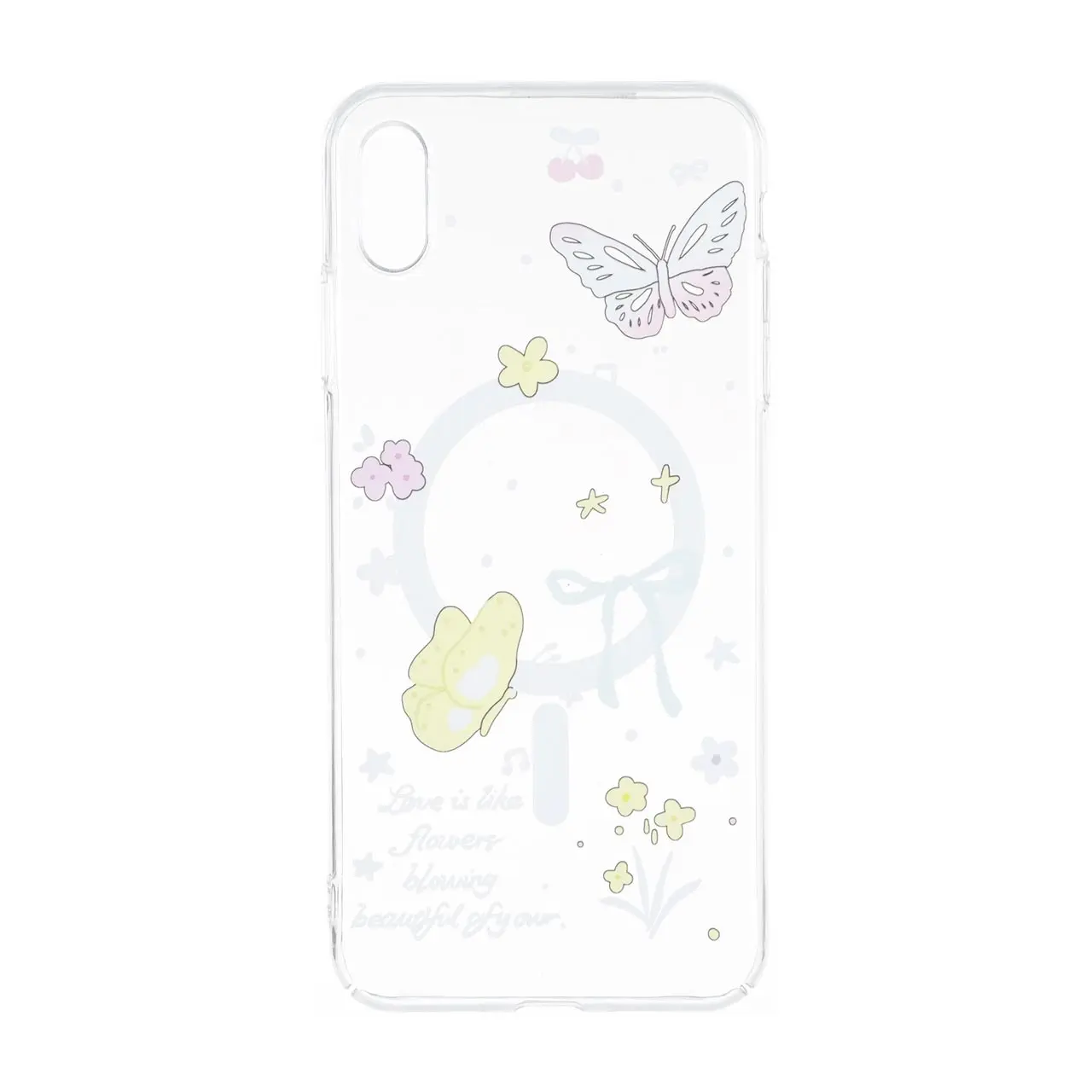 4652378 قاب Cute کریستالی طرح مگ سیف Apple iPhone X Max / iPhone XS Max - کد 640 - تصویر 1