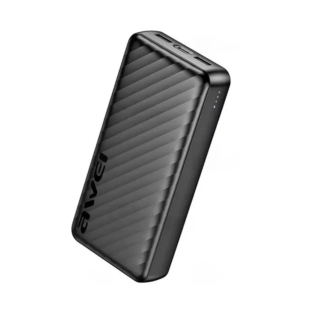 4654944 پاوربانک فست شارژ awei 20000mAh مدل P6K Pro - مشکی - RYL - تصویر 1