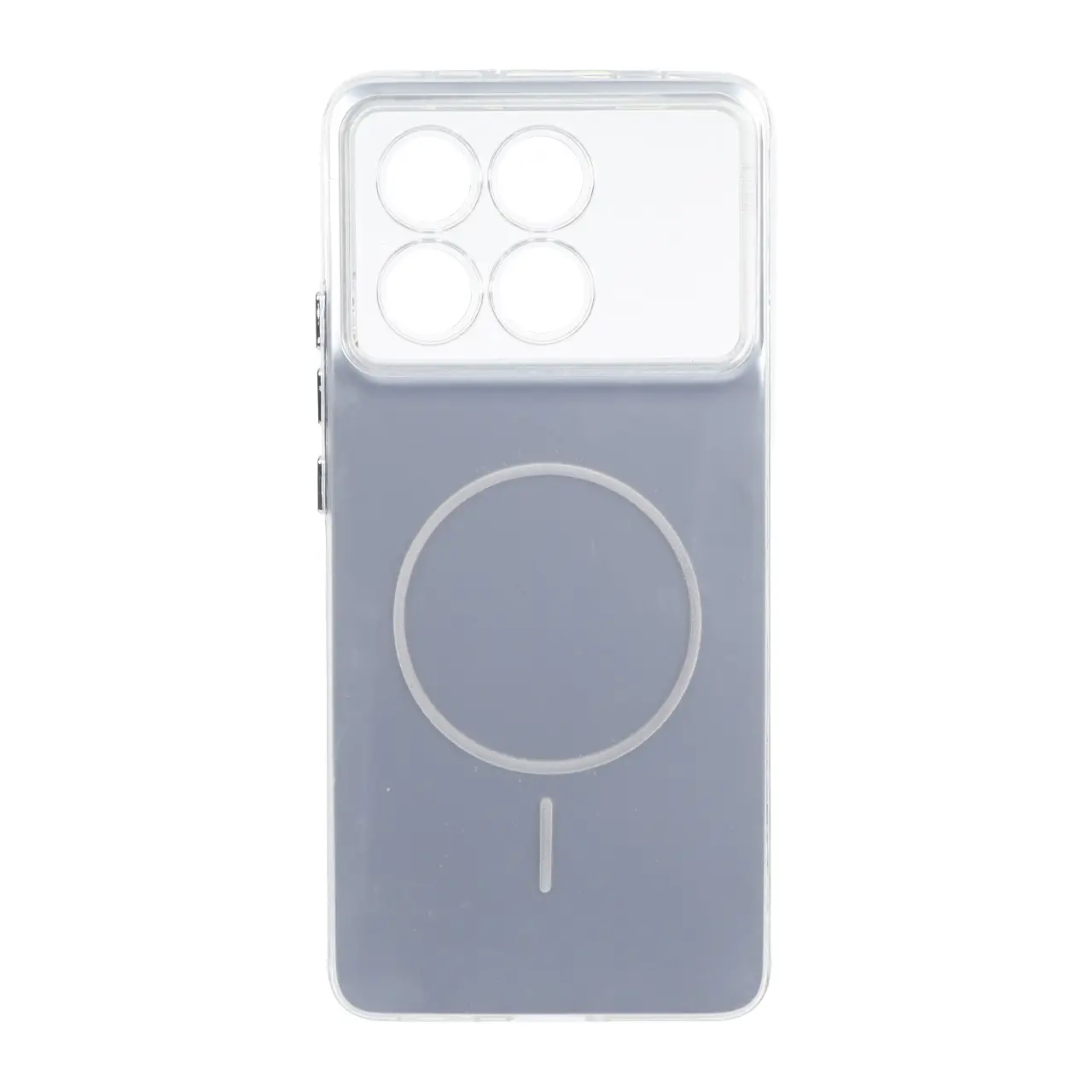 4657058 قاب SO COOL طرح مگ سیف محافظ لنز شفاف Xiaomi Poco X6 Pro 5G / Redmi K70E - نقره ای - تصویر 1