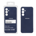 قاب نیو سیلیکون محافظ لنزدار RFF مدل Samsung Galaxy S23 - سرمه ای (پک دار)