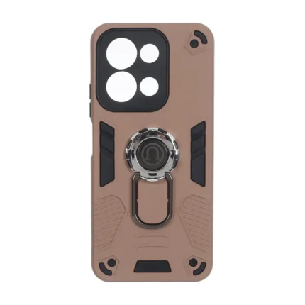 قاب بتمنی فینگر استندشو محافظ لنزدار نسخه گلوبال Xiaomi Redmi 15C / Poco C85 - نسکافه ای