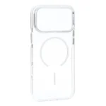 قاب اورجینال Magic Mask کریستالی دور لنز آلومینیومی MagSafe مدل Apple iPhone 18 Pro Max - سفید