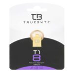 TRUEBYTE T1 USB2.0 Flash Memory-8GB طلایی (گارانتی مادام العمر شرکت آی تین)