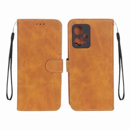 کیف موبایل مگنتی Xiaomi Redmi Note 12-5G /Xiaomi Poco X5- - عسلی
