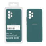 قاب سیلیکونی پاک کنی اورجینال درجه یک Samsung Galaxy A53 - سبز (پک دار)