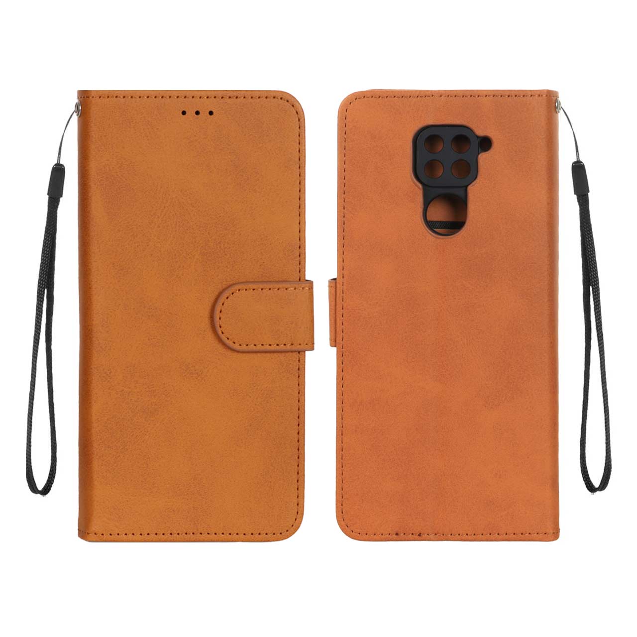 880816 کیف موبایل مگنتی Xiaomi Redmi Note 9 / Redmi 10X 5G / Redmi 10X Pro 5G - عسلی - تصویر 1